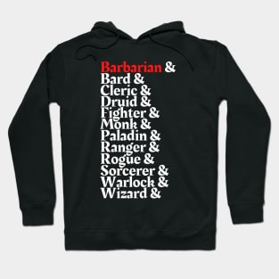 I'm The Barbarian - D&D Class Print T-Shirt Hoodie